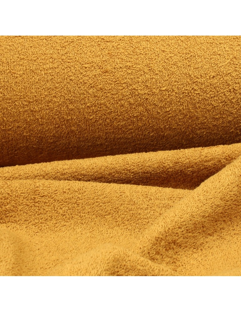 Coupon éponge 40 x 147 cm jaune