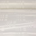 Tissu damassé pour nappe blanc Tissu damassé pour nappe blanc