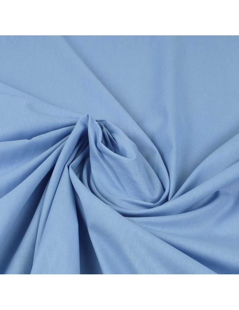 Toile à drap bleue