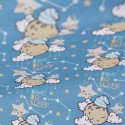 Coupon tissu cretonne 300 x 150 cm bleu Coupon tissu cretonne 300 x 150 cm bleu