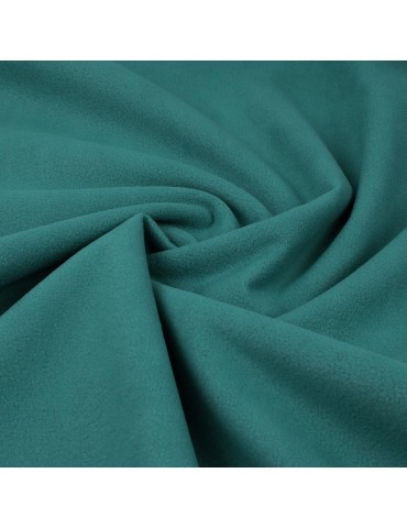 Tissu softshell déperlant/polaire vert