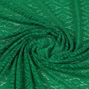 Coupon dentelle émeraude 300 x 145 cm Coupon dentelle émeraude 300 x 145 cm
