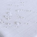Tissu pour nappe antitâche/déperlant écru