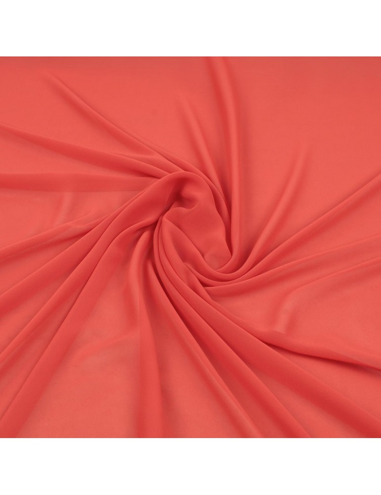 Tissu mousseline orange Tissu mousseline orange