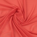 Tissu mousseline orange Tissu mousseline orange