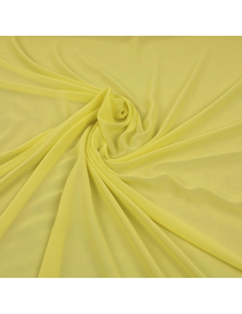 Tissu mousseline jaune Tissu mousseline jaune