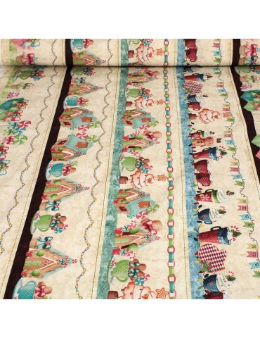 09E/24 - CRETONNE IMPRIMEE - L:145/150CM - 100%COTON