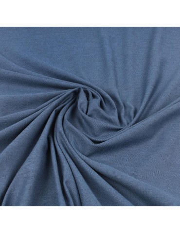 Tissu cretonne bleu foncé
