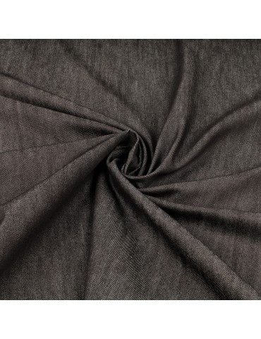 Tissu jean élasthanne 135 cm noir