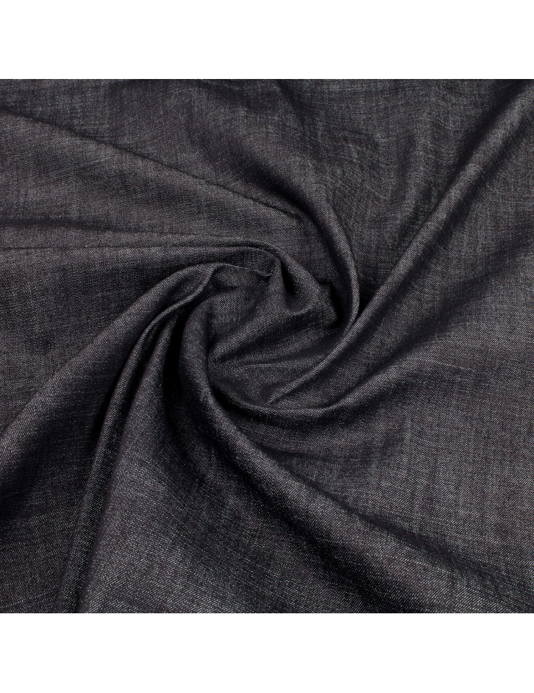 Tissu jean élasthanne 145 cm bleu foncé Tissu jean élasthanne 145 cm bleu foncé