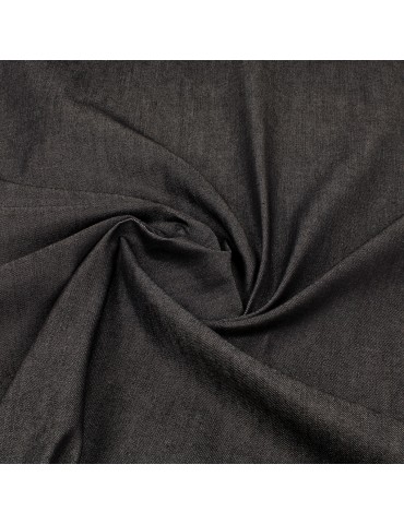 Tissu jean élasthanne 150 cm noir
