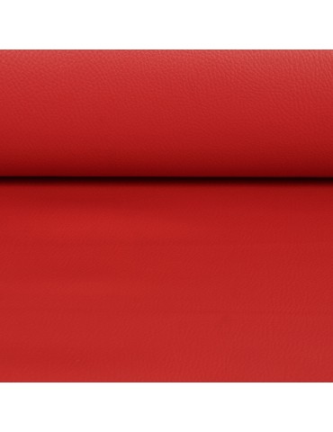 Tissu ameublement simili rouge