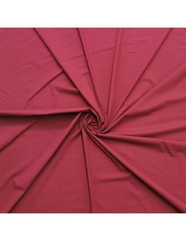 Tissu coton uni rouge