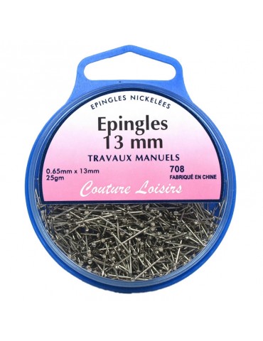 Épingles travaux manuels ±710 25 gm