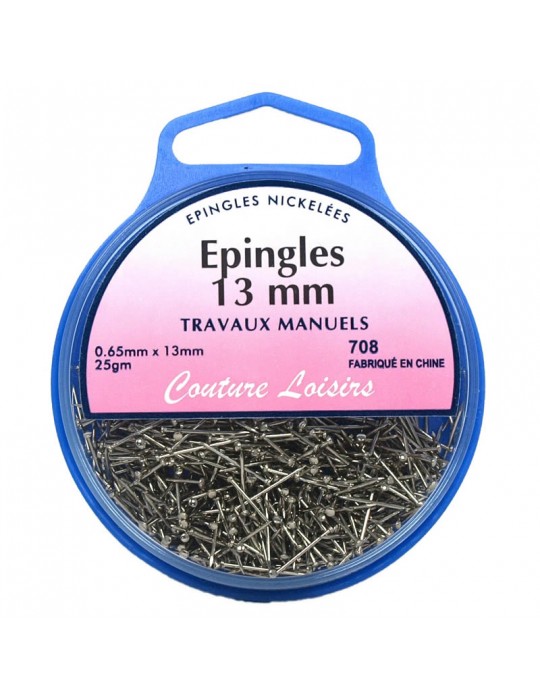 Épingles travaux manuels ±710 25 gm