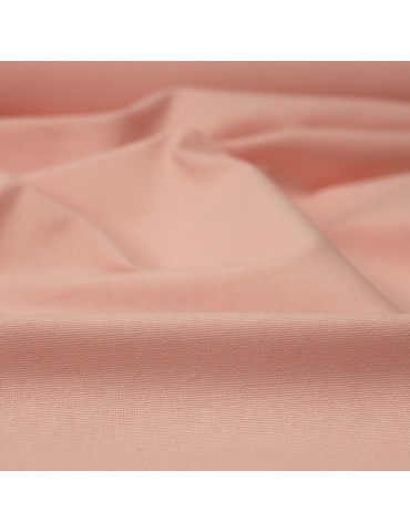Tissu demi natté uni grande largeur rose