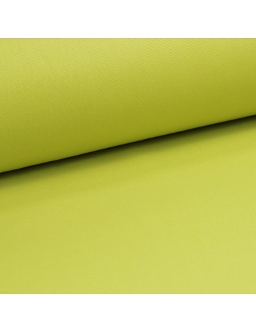 Tissu demi natté uni grande largeur vert