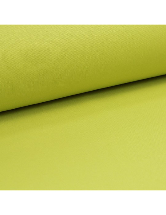 Tissu demi natté uni grande largeur vert