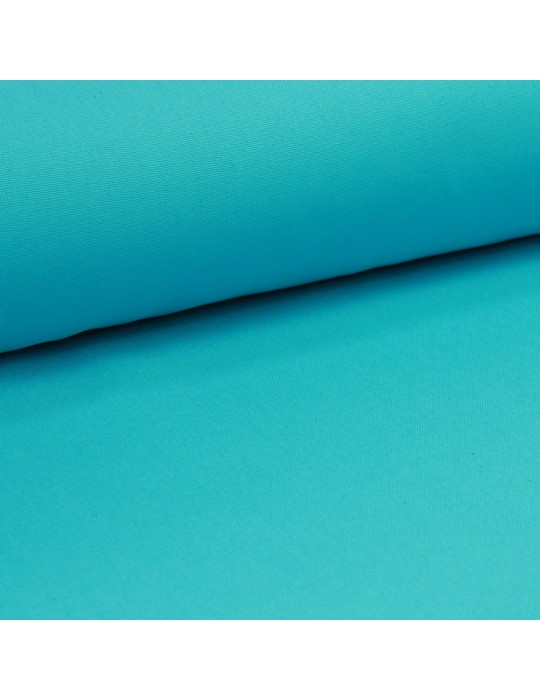 Tissu demi natté uni grande largeur bleu