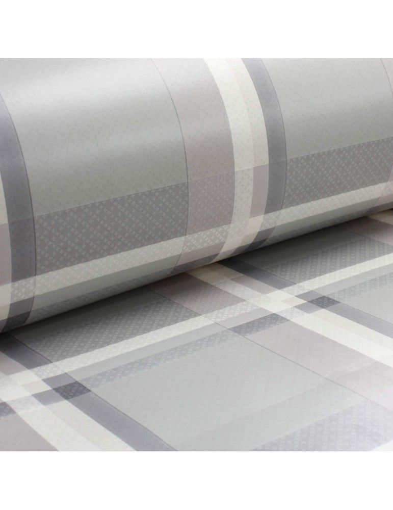 Protège table imprimé gris Protège table imprimé gris