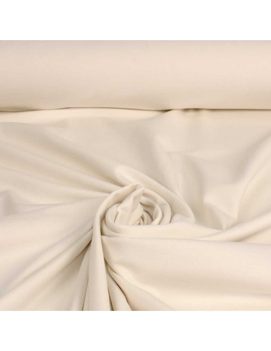 Tissu jersey uni oeko-tex blanc