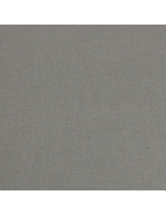 Coupon coton uni 50 x 50 cm gris