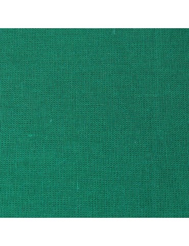 Coupon coton uni 50 x 50 cm vert émeraude