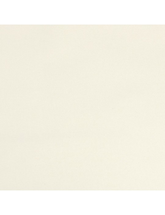 Coupon coton uni 150 x 50 cm blanc