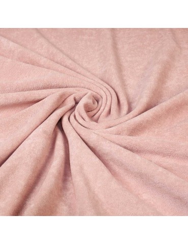 Tissu jersey uni rose