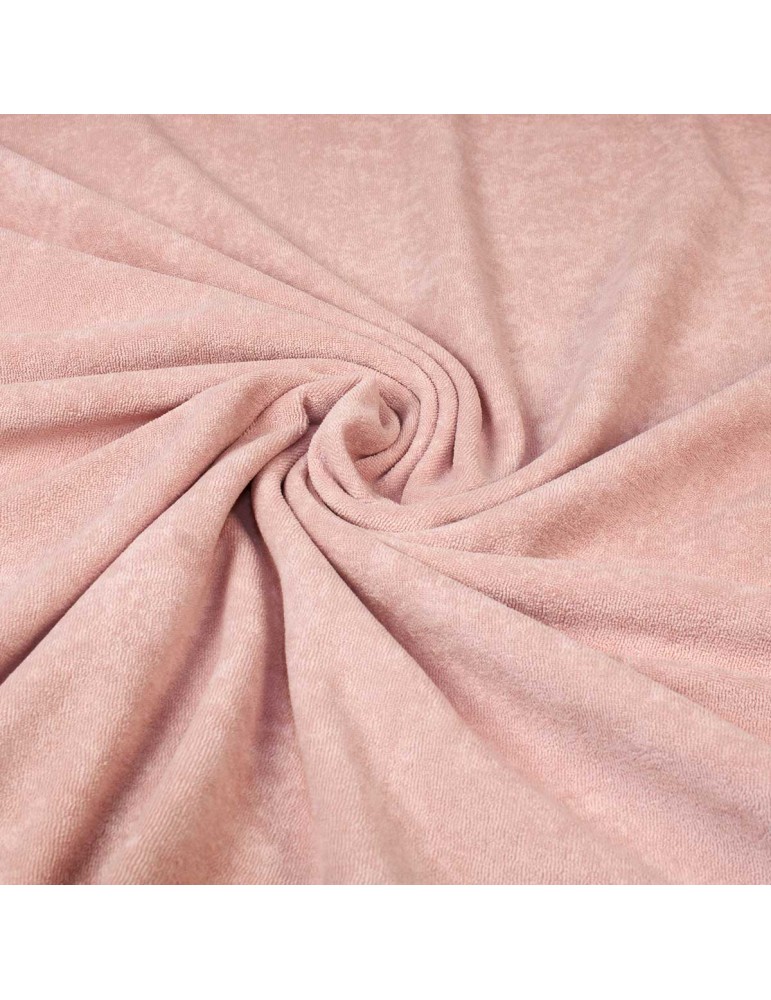 Tissu jersey uni rose