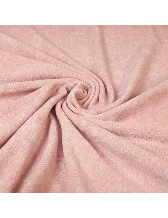 Tissu jersey uni rose