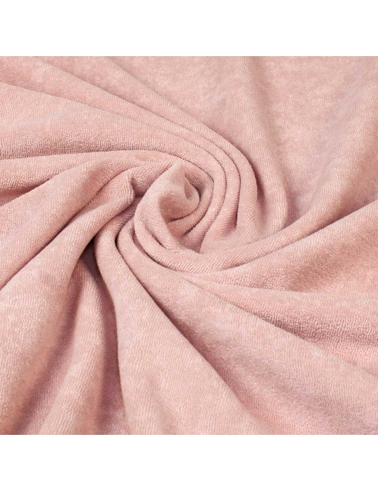 Tissu jersey uni rose