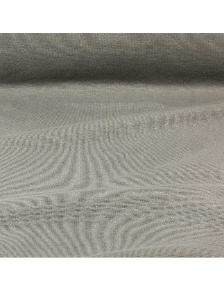 Tissu bord-côte tubulaire 35 cm gris Tissu bord-côte tubulaire 35 cm gris