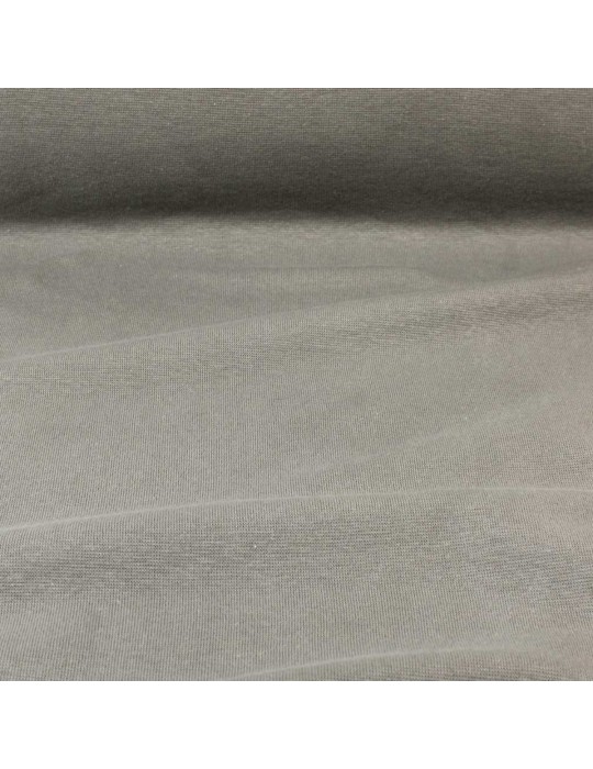 Tissu bord-côte tubulaire 35 cm oeko-tex gris