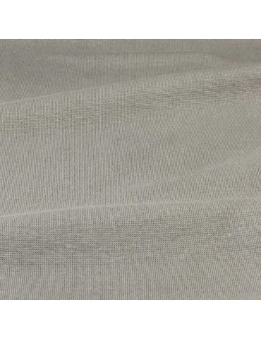 Tissu bord-côte tubulaire 35 cm gris