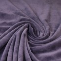 Tissu velours uni violet Tissu velours uni violet