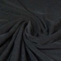 Tissu jersey uni noir