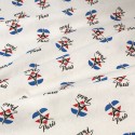 Coupon coton imprimé Paris Coeur 300 x 150 cm Coupon coton imprimé Paris Coeur 300 x 150 cm
