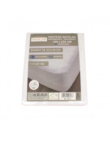 Protège matelas imperméable - absorbant 180 x 200 cm