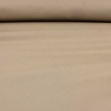 Tissu sergé de coton uni taupe Tissu sergé de coton uni taupe