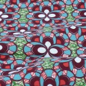 Coupon coton patchwork africain 50 x 50 cm brique Coupon coton patchwork africain 50 x 50 cm brique