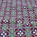 Coupon coton patchwork africain 50 x 50 cm brique Coupon coton patchwork africain 50 x 50 cm brique