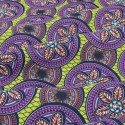 Coupon coton imprimé africain floral 50 x 150 cm vert Coupon coton imprimé africain floral 50 x 150 cm vert