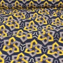 Coupon coton imprimé africain géométrique 300 x 150 cm bleu Coupon coton imprimé africain géométrique 300 x 150 cm bleu