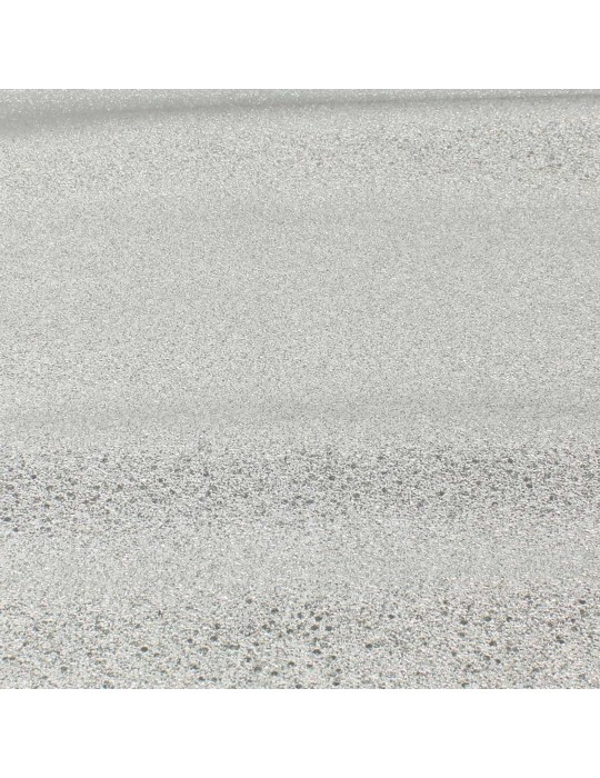 Tissu simili rocks argent