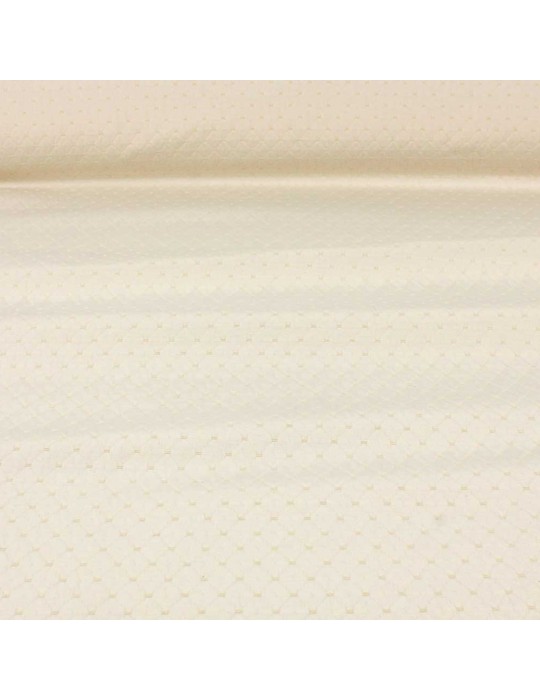 Tissu jacquard Gillonnay écru