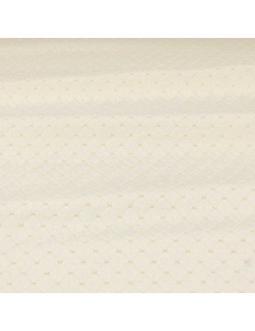 Tissu jacquard Gillonnay écru