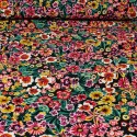 Tissu viscose orphée émeraude