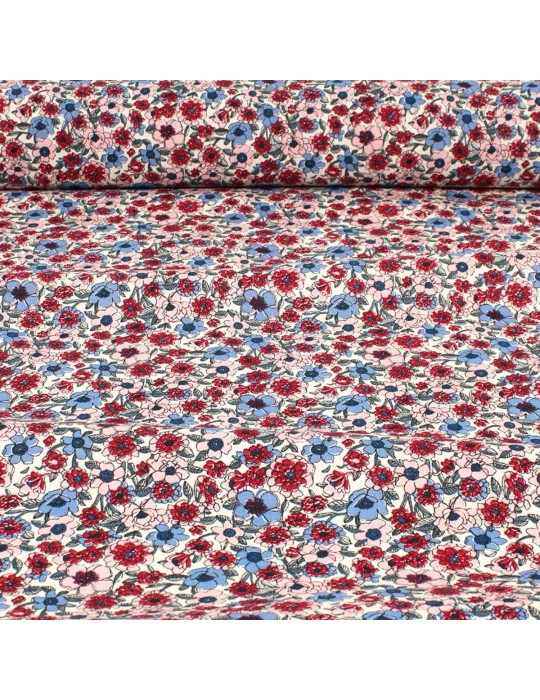 Tissu percale bovary écru