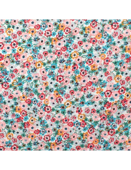 Tissu viscose idylle ciel